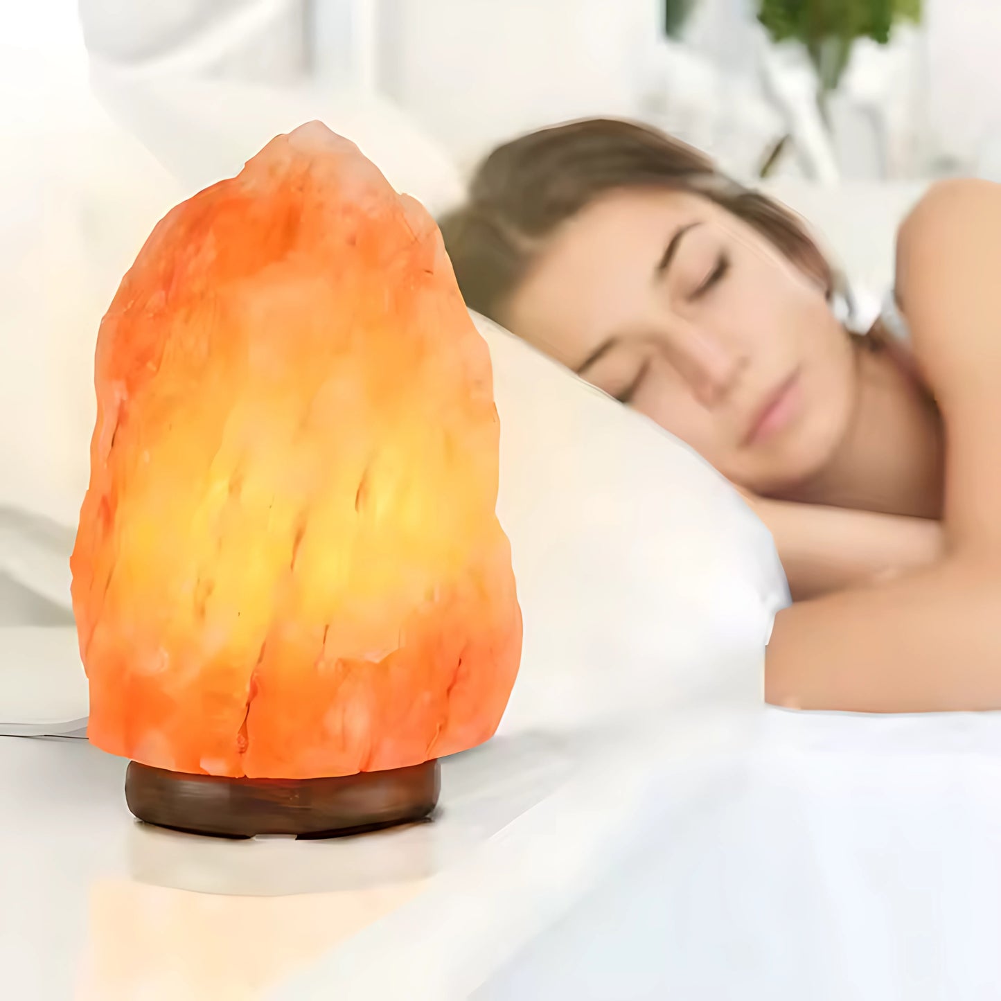 Lámpara de Sal del Himalaya 🌄 | Energía Positiva y Bienestar Diario